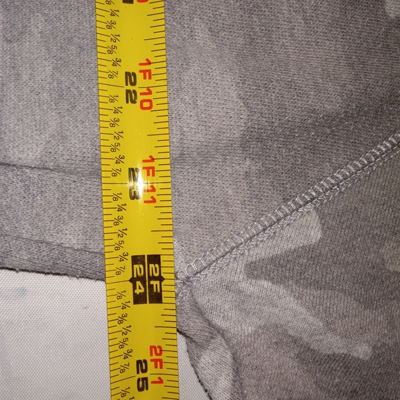 Aerie Oversized Gray Camoflage Sweatshirt Medium - Picture 4 of 8
